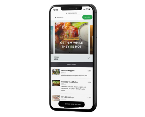 Contactless Digital Menu Solution