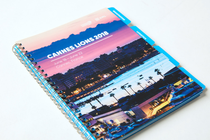 Commercial Printer Spiral Bound Booklet