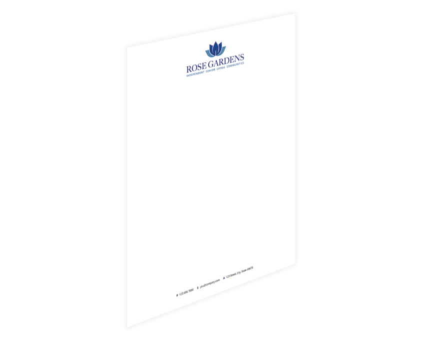 Letterhead printing